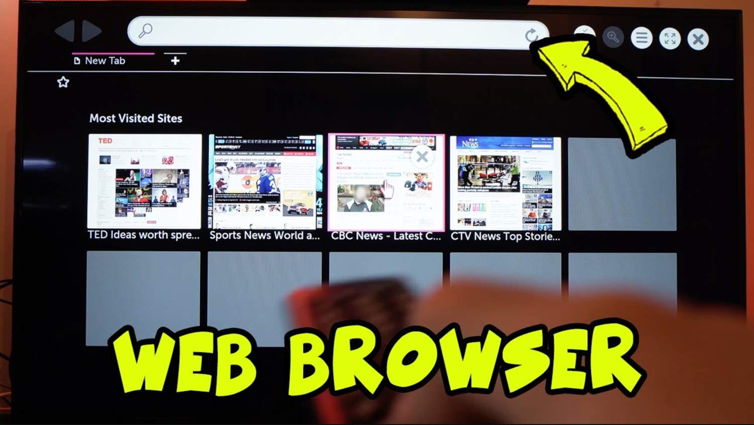 web browser of lg tv