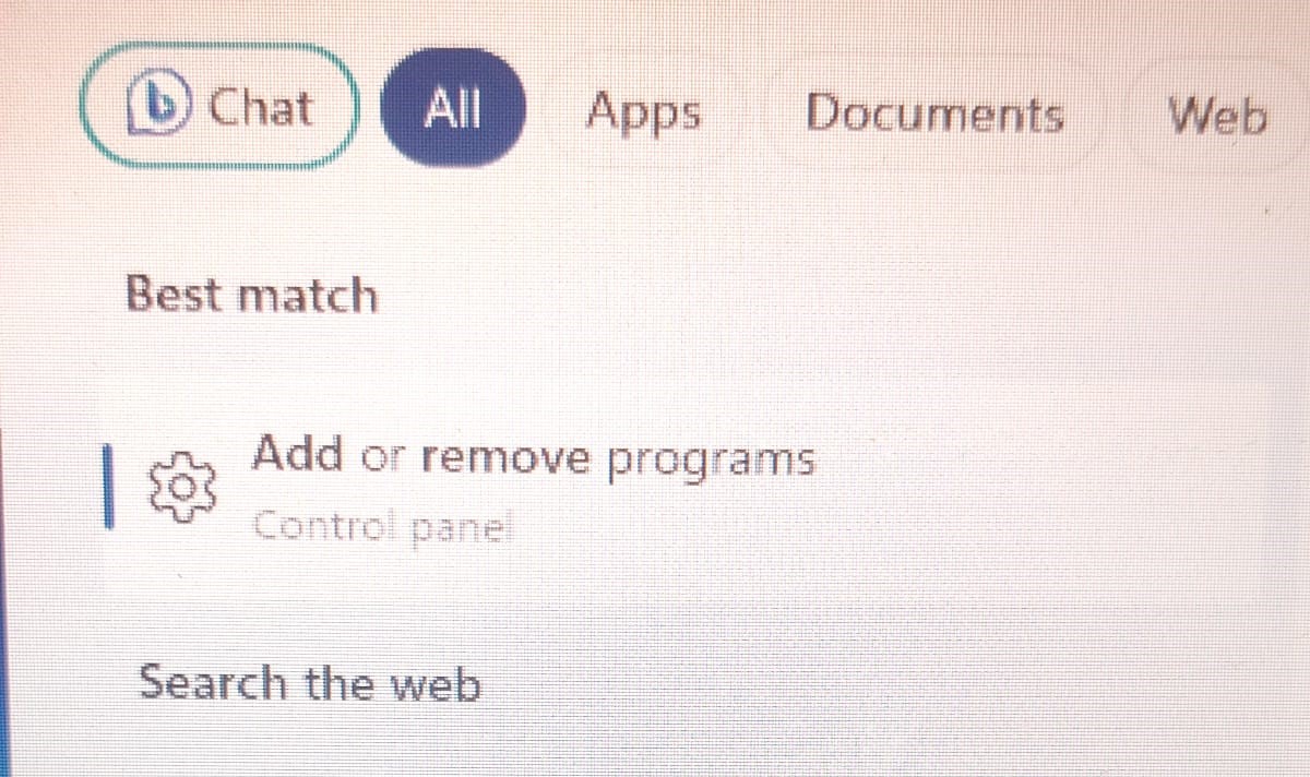 add and remove option
