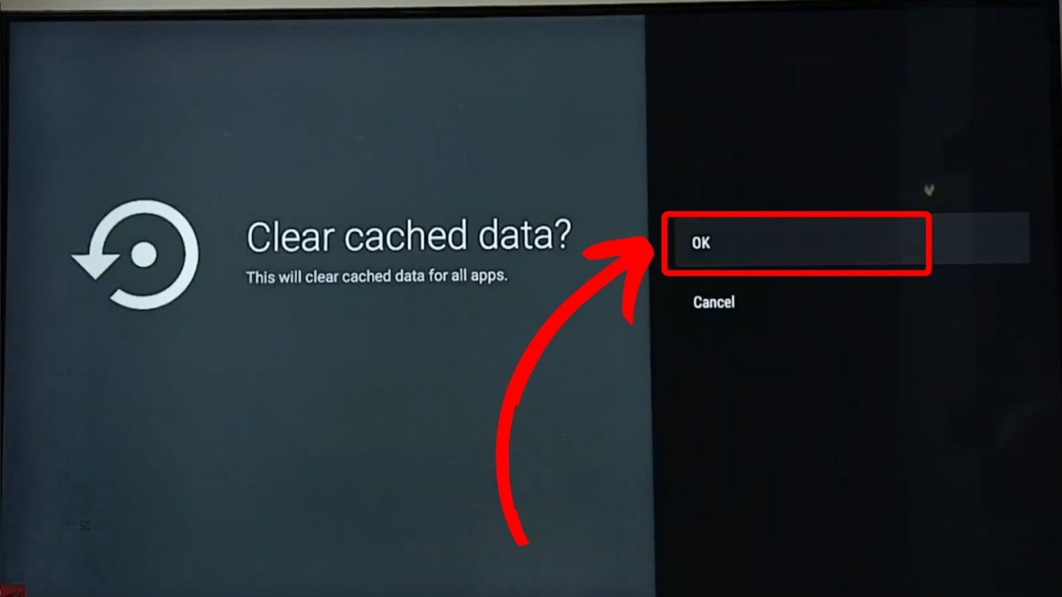 clear cache data